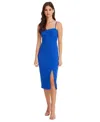 Dress The Population Alana Body-con Cocktail Dress In Electric Blue