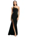 Dress The Population Women's Amy One-shoulder Gown In Black