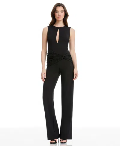 Dress The Population Women's Kaitlin Sleeveless Jumpsuit In Black