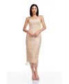 Dress The Population Women's Viviana Strapless Bodycon Dress In Neutral