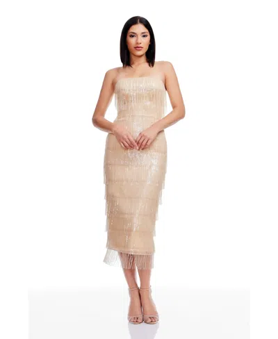 Dress The Population Women's Strapless Bodycon Dress