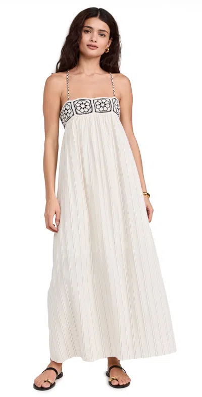 Dress To Cropped Dress With Crochet Tie Belt Offwhite