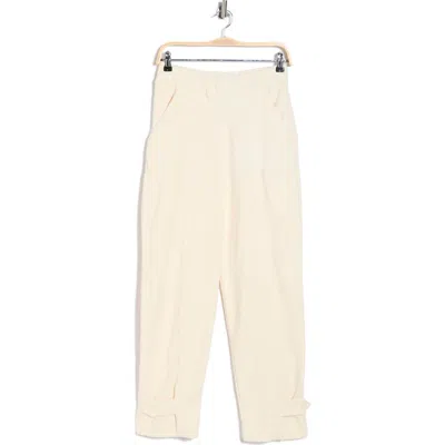 Dress To Cuffed Ankle Pants In White