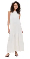 Dress To Dress With Embroidered Appliques Offwhite In Offwhite