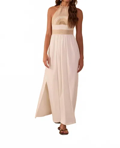 Dress To Sunset Maxi Dress In White