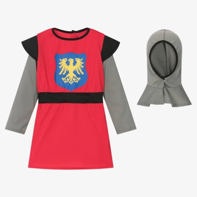 Dress Up By Design Kids'  Boys Red Medieval Knight Costume