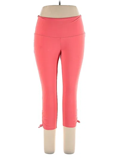 Pre-owned Dressbarn Active Pants In Red