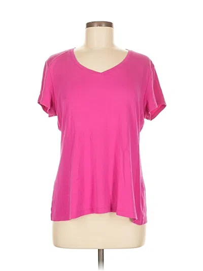 Pre-owned Dressbarn Active T-shirt In Pink