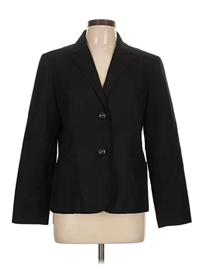 Pre-owned Dressbarn Blazer Jacket In Black
