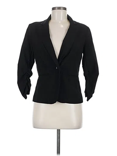 Pre-owned Dressbarn Blazer Jacket In Black