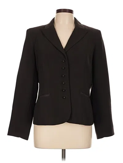 Pre-owned Dressbarn Blazer Jacket In Black