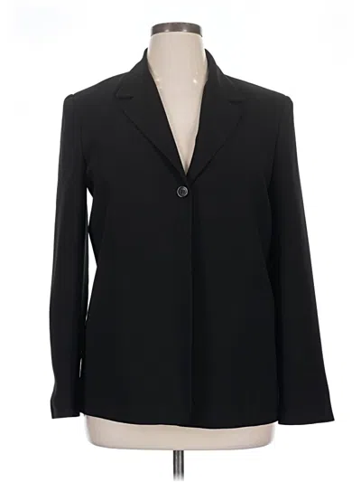 Pre-owned Dressbarn Blazer Jacket In Black