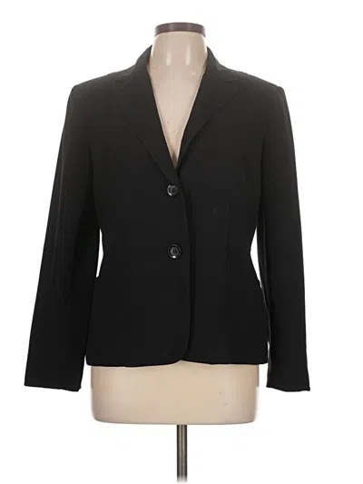 Pre-owned Dressbarn Blazer Jacket In Black