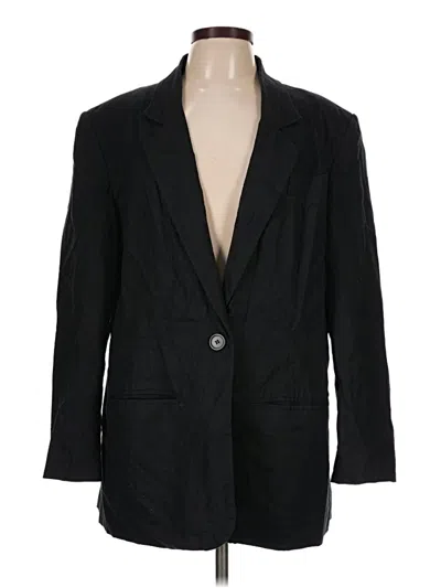 Pre-owned Dressbarn Blazer Jacket In Black