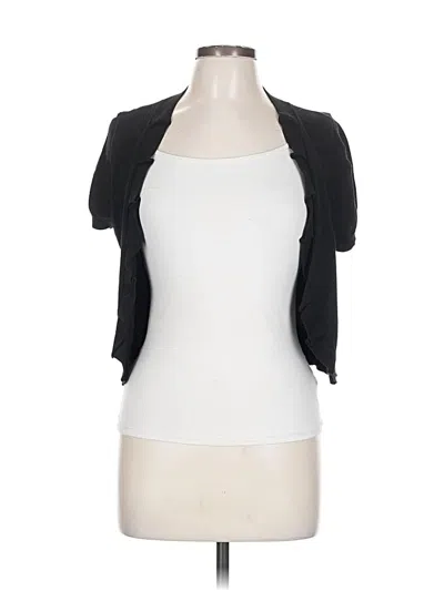 Pre-owned Dressbarn Cardigan Sweater In Black