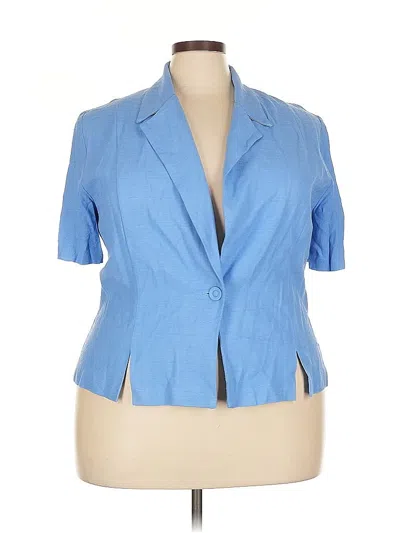 Pre-owned Dressbarn Cardigan Sweater In Blue