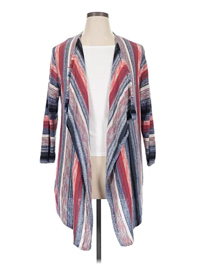 Pre-owned Dressbarn Cardigan Sweater In Blue
