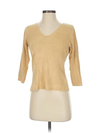 Pre-owned Dressbarn Cardigan Sweater In Brown