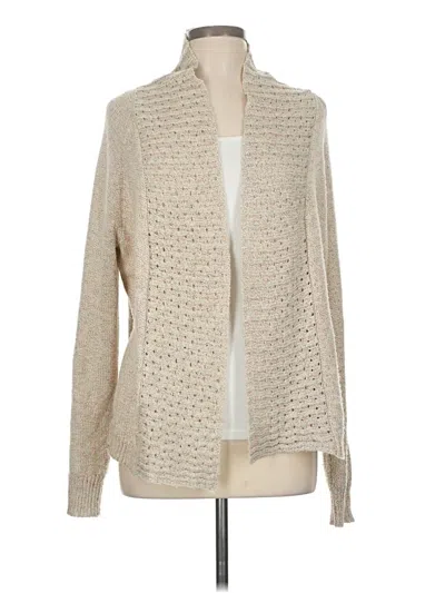 Pre-owned Dressbarn Cardigan Sweater In Brown