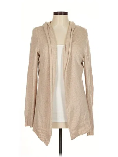 Pre-owned Dressbarn Cardigan Sweater In Tan