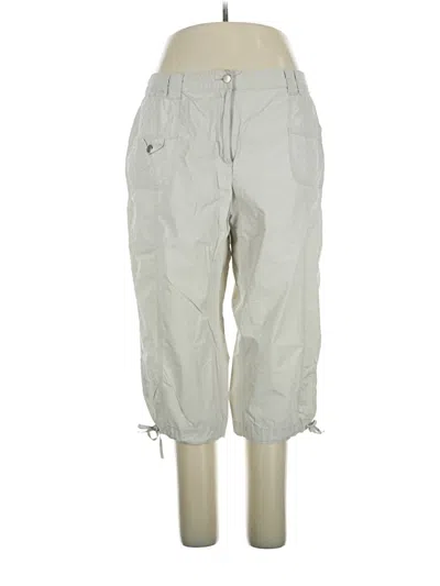 Pre-owned Dressbarn Cargo Pants In Gray