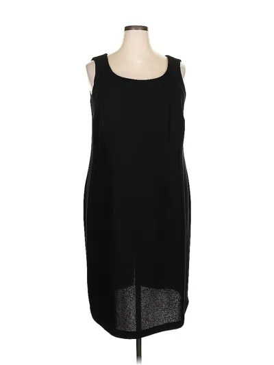 Pre-owned Dressbarn Casual Dress In Black