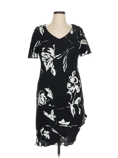 Pre-owned Dressbarn Casual Dress In Black