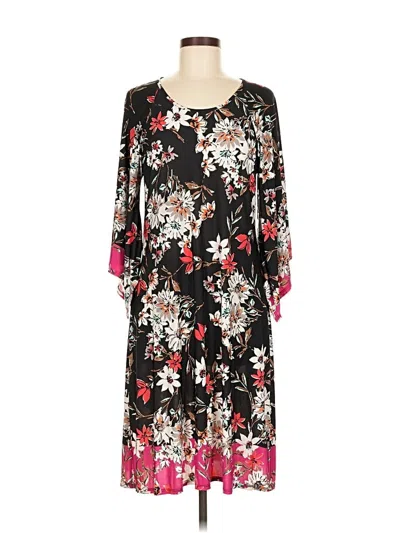 Pre-owned Dressbarn Casual Dress In Black