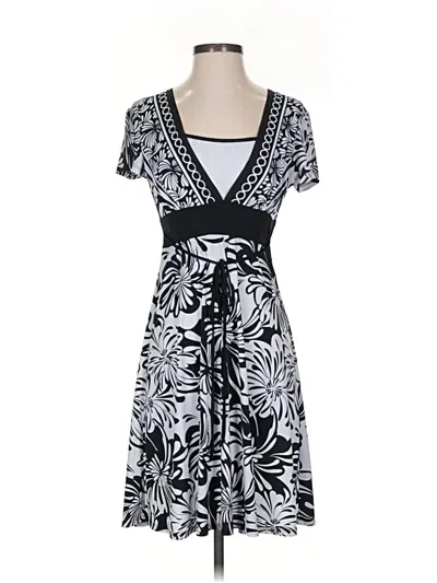 Pre-owned Dressbarn Casual Dress In Black