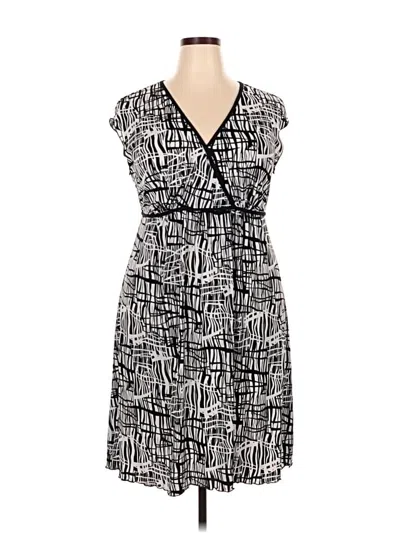 Pre-owned Dressbarn Casual Dress In Black