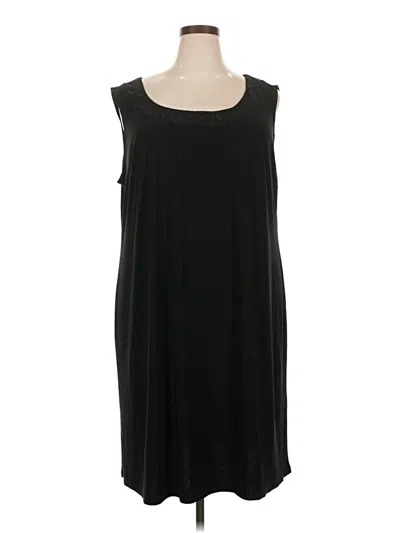 Pre-owned Dressbarn Casual Dress In Black