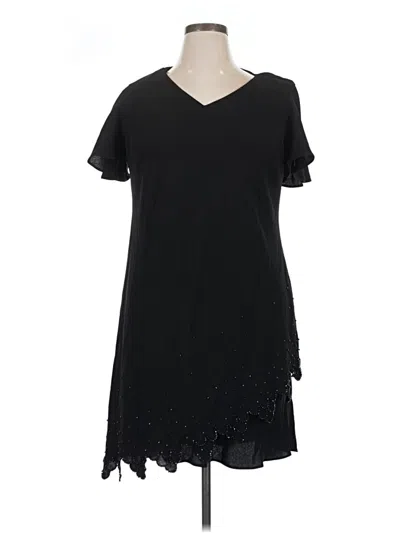 Pre-owned Dressbarn Casual Dress In Black