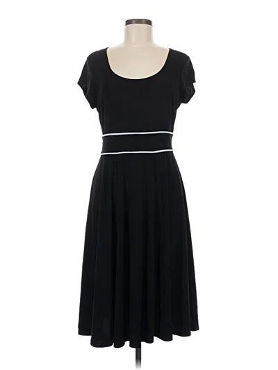 Pre-owned Dressbarn Casual Dress In Black