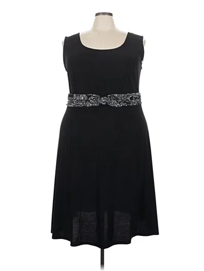 Pre-owned Dressbarn Casual Dress In Black