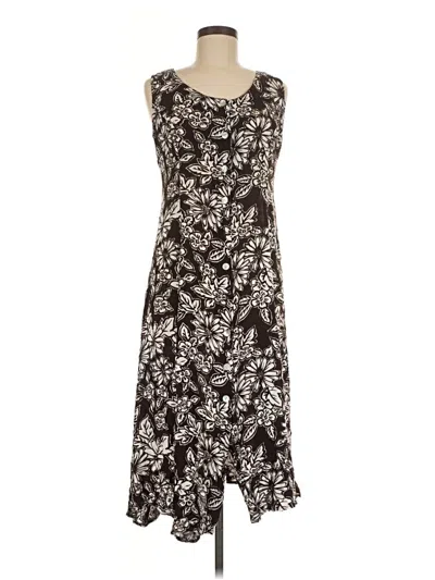 Pre-owned Dressbarn Casual Dress In Black
