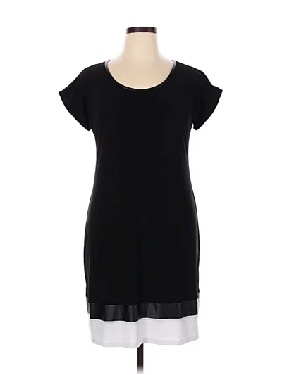 Pre-owned Dressbarn Casual Dress In Black