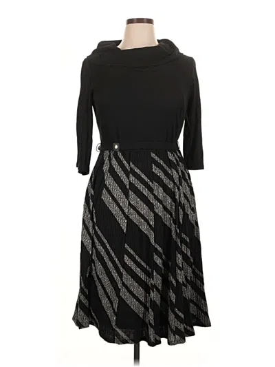 Pre-owned Dressbarn Casual Dress In Black