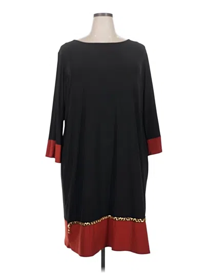 Pre-owned Dressbarn Casual Dress In Black