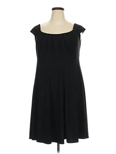 Pre-owned Dressbarn Casual Dress In Black