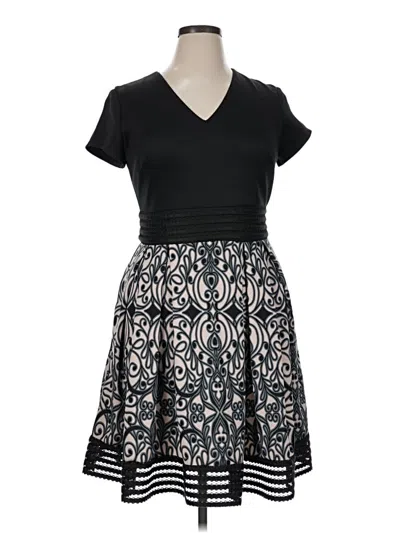 Pre-owned Dressbarn Casual Dress In Black