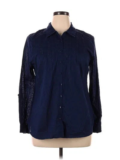 Pre-owned Dressbarn Casual Dress In Blue