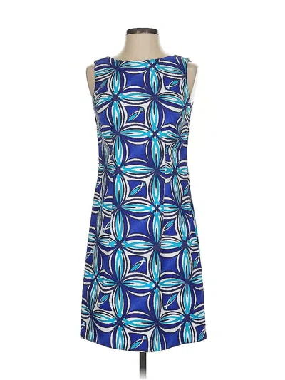 Pre-owned Dressbarn Casual Dress In Blue