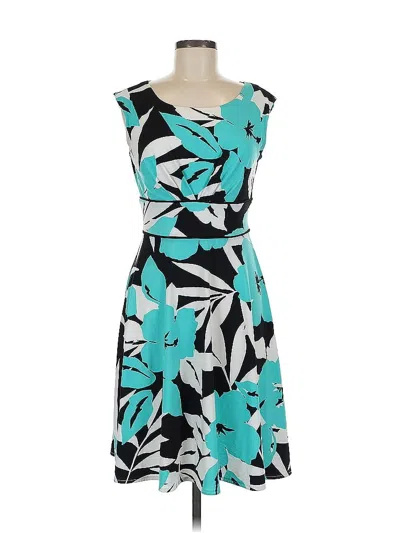 Pre-owned Dressbarn Casual Dress In Blue