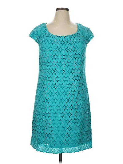 Pre-owned Dressbarn Casual Dress In Blue