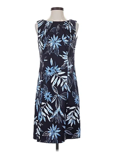 Pre-owned Dressbarn Casual Dress In Blue