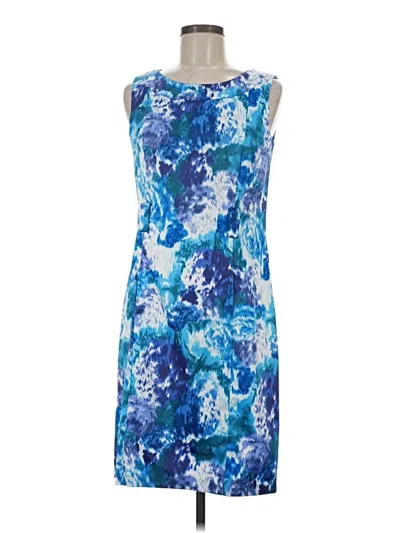 Pre-owned Dressbarn Casual Dress In Blue