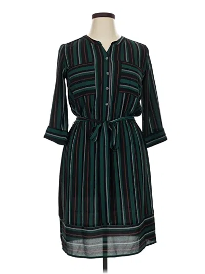 Pre-owned Dressbarn Casual Dress In Blue