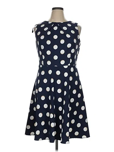 Pre-owned Dressbarn Casual Dress In Blue