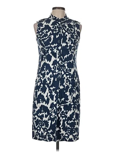 Pre-owned Dressbarn Casual Dress In Blue
