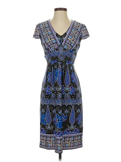 Pre-owned Dressbarn Casual Dress In Blue